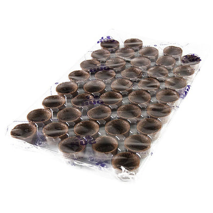 HUG - Mini Dessert-Tartelettes - Filigrano, rund, ø 3,8cm, H 1,8cm, Schokomürbeteig, 2