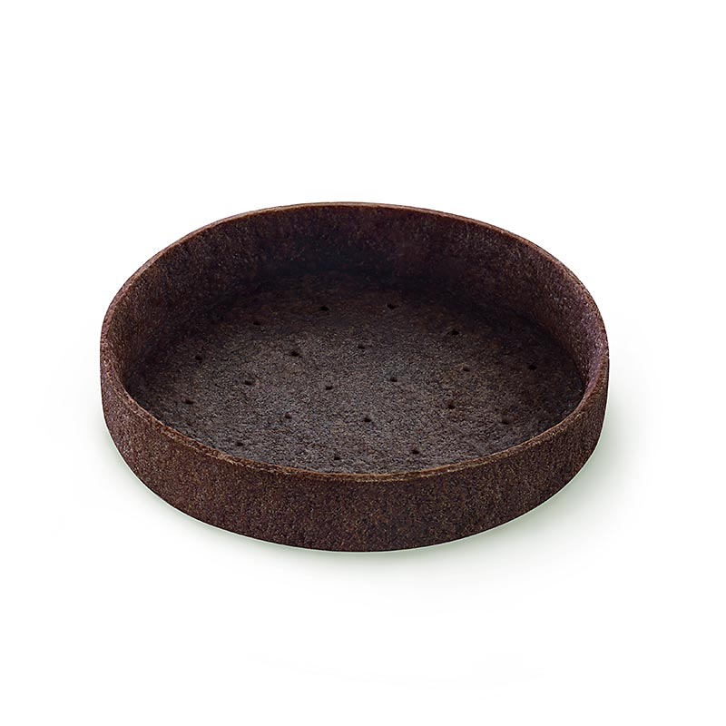 Dessert-Tartelettes - Filigrano, rund, ø 8,3 cm, H 2 cm, Schokomürbeteig, 55 St