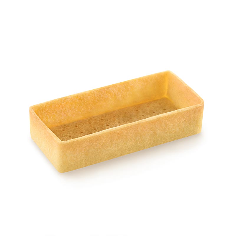 HUG - Dessert-Tartelettes - Filigrano, rechteckig, 7,3x3,3cm, H 1,8cm, Mürbeteig, 162