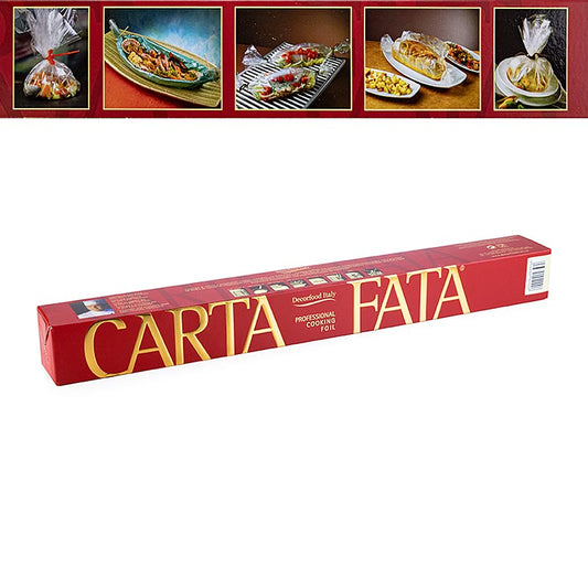 CARTA FATA® Koch u. Bratfolie, Hitzebeständig bis 220°C, 50 cm x 10m, 1 St