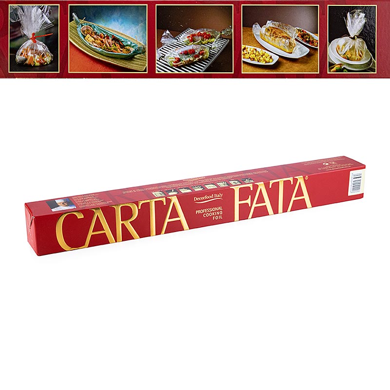 CARTA FATA® Koch u. Bratfolie, Hitzebeständig bis 220°C, 50cm x 10m, 1 St