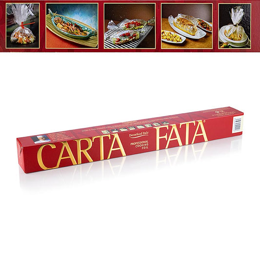 CARTA FATA® Koch u. Bratfolie, Hitzebeständig bis 220°C, 50 cm x 25m, 1 St