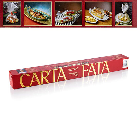 CARTA FATA® Koch u. Bratfolie, Hitzebeständig bis 220°C, 50 cm x 50m, 1 St