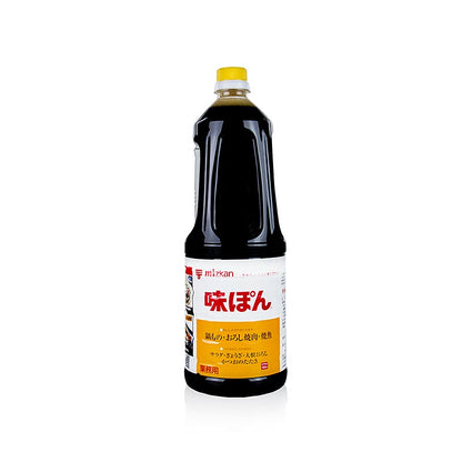 Ponzu Ajipon, mit Zitrusfruchtsaft und Essig, Mizkan, Japan, 1,8 l