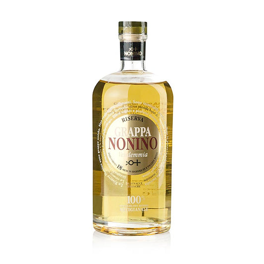 Grappa Vendemmia Riserva di Annata, holzfassgereifter Grappa, 41% vol., Nonino, 700 ml