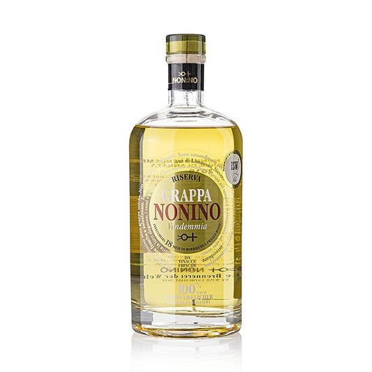 Grappa Vendemmia Riserva di Annata, holzfassgereifter Grappa, 41% vol., Nonino, 700 ml