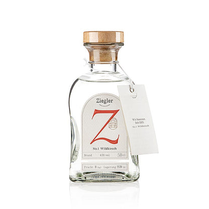 Wildkirsch Nr.1 - Edelbrand, 43% vol., Ziegler, 500 ml