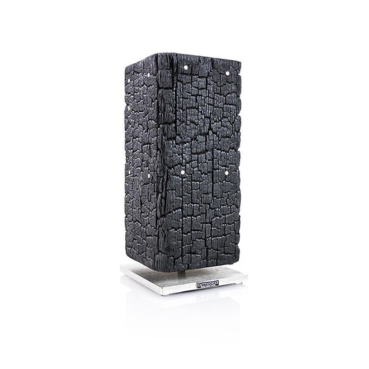 Cuttworx´s Messerblock "PYROlith", gebranntes Echtholz, magnetisch, 1 St
