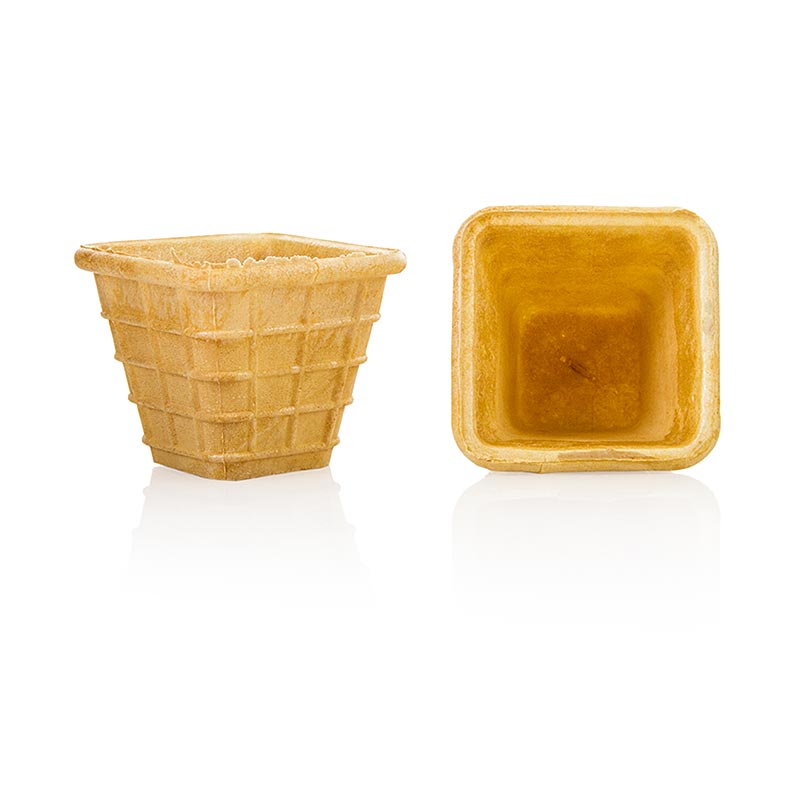 Portions Waffelbecher, 48x48x56 mm, 80 ml, 1,9 kg, 600 St