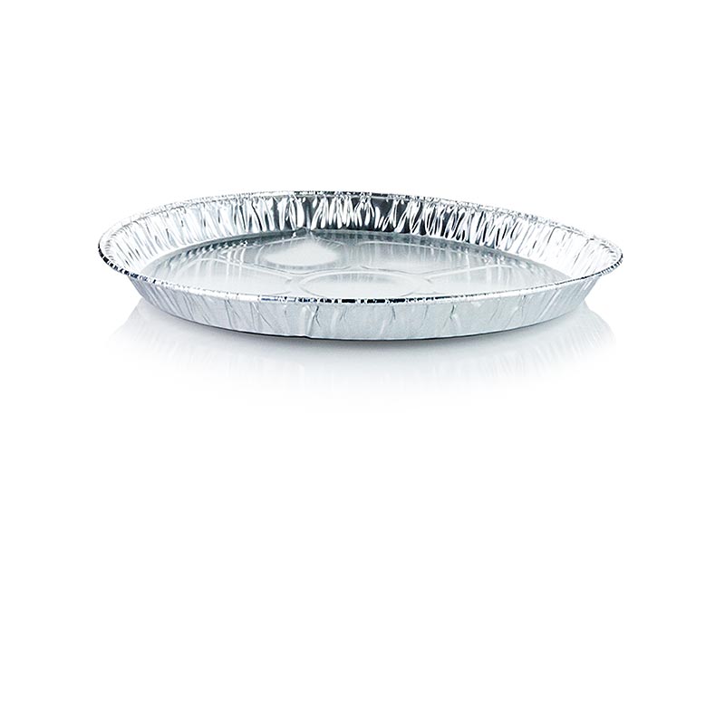 Einweg Aluschalen Take Away, Rund, Ø27 cm x 2,2 cm, 5 St