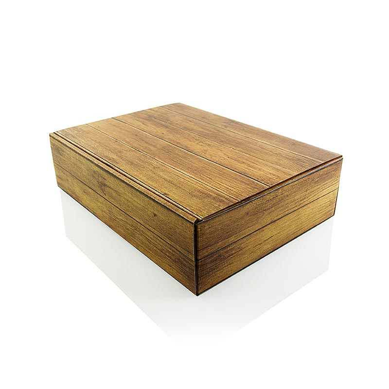 Weinpräsentkarton, "Timber", für 3 Flaschen à 0,75 L, 1 St