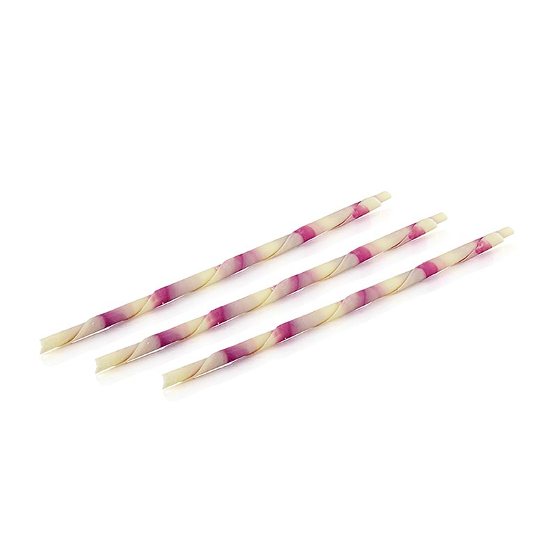Callebaut - Schokozigarren - XL Pencil, pink marmoriert, 20cm, Mona Lisa, 900 g, 115 St