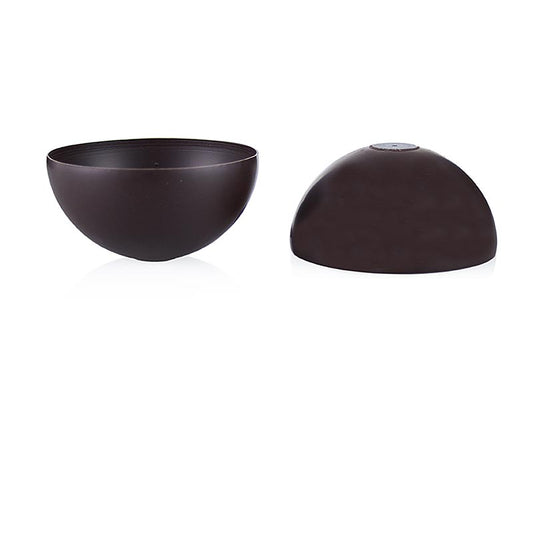 Schokoform - Halbkugel, dunkel, 70mm, Cluizel, 375 g, 30 St