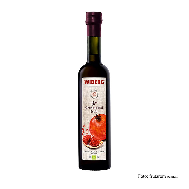 Wiberg Granatapfel Essig, naturtrüb, 5% Säure, BIO, 500 ml