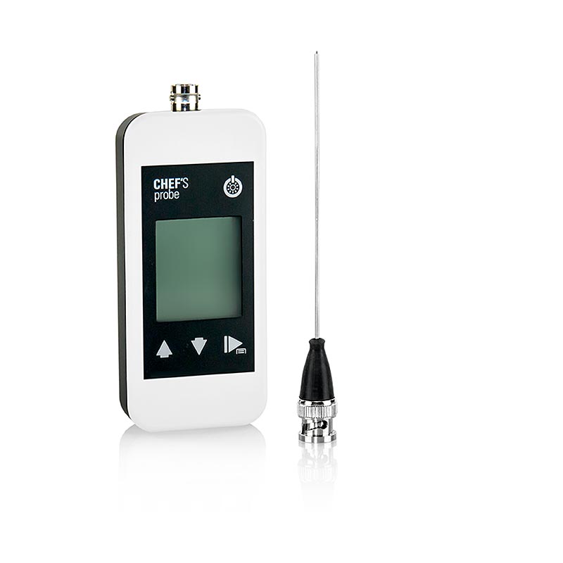 Chef´s Probe Thermometer mit Digitalanzeige, Einstechfühler, 1,5 mm, weiss, 1 St