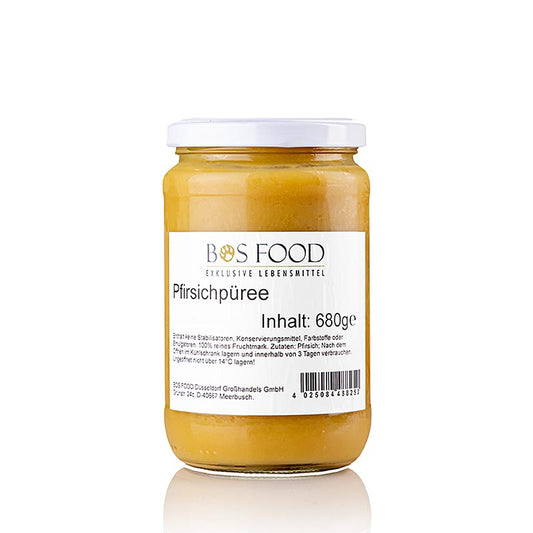 Pfirsich, weiss, fein passiert, 680 g
