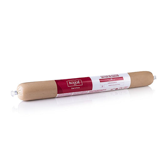 Entenstopfleber Mousse, in Stangenform, 50% Foie Gras, Ø 36mm, 38cm, Rougié, 400
