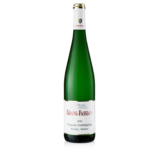 2010er Piesporter Goldtröpfchen Riesling Spätlese, süß, 7,5 % vol., Grans-Fassian, 750 ml