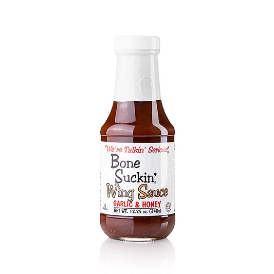 Bone Suckin´ Chicken Wing Sauce - Knoblauch-Honig, Ford´s Food, 290 ml