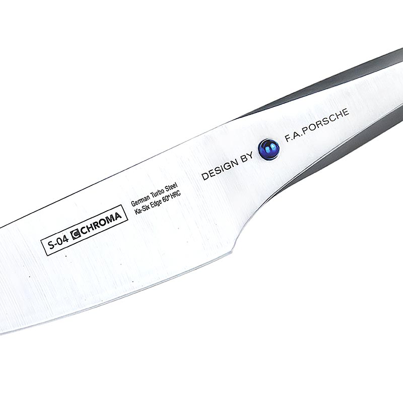 S04 Chroma Turbo Kochmesser mit KA-SIX Schneide, 14,2cm, 1 St