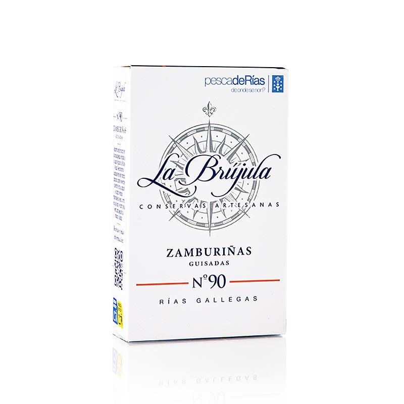 La Brújula - Kammmuscheln, klein, galizischer Art, 110 g