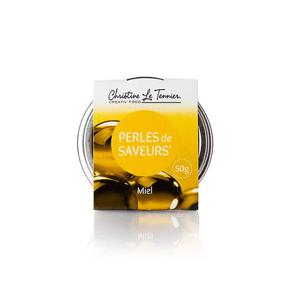 Würzkaviar "Honig", Perlgrösse 5 mm Spherical, Les Perles, 50 g