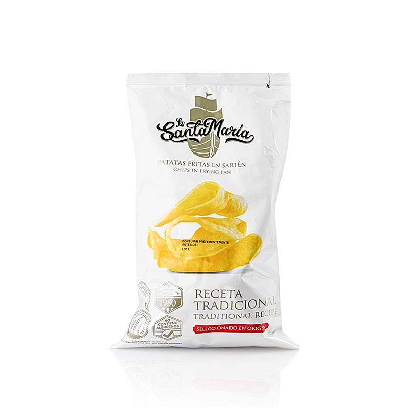 Cortes GourMed Kartoffelchips - gesalzen, La Santamaria, 140 g
