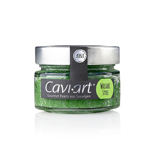 AKI - Cavi-Art® Algen-Kaviar, Wasabi-Geschmack, vegan, 100 g
