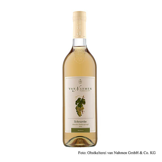 van Nahmen - Scheureben Traubensaft weiß, 100% Direktsaft, BIO, 750 ml