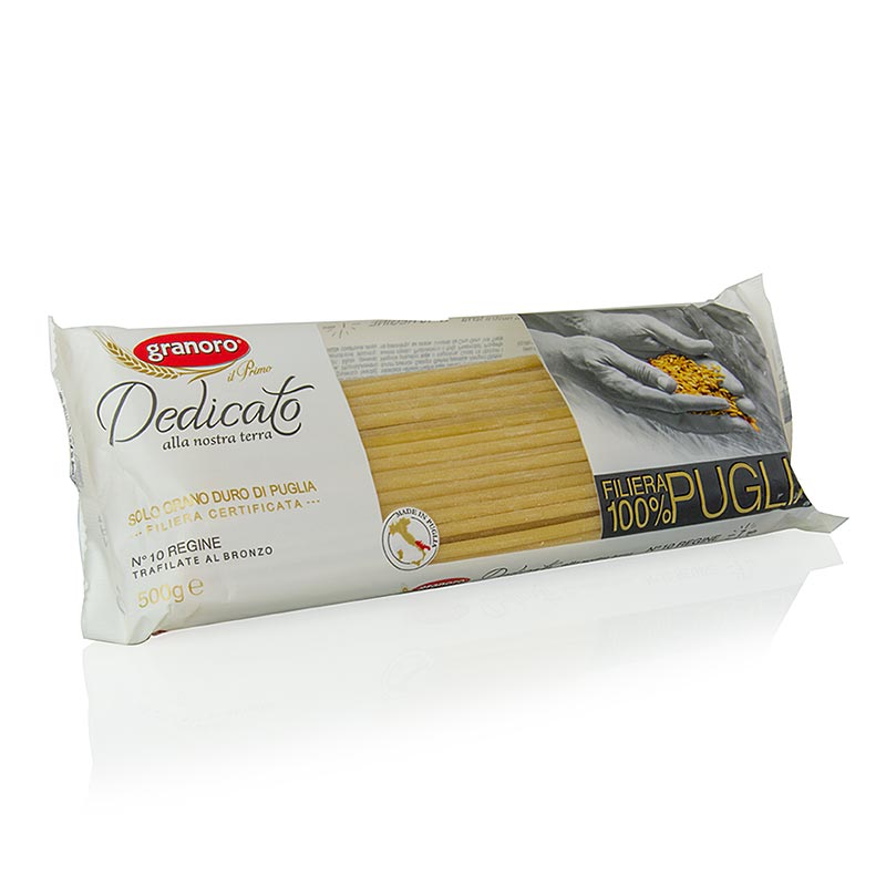 Granoro Dedicato - Regine Maccaroni, No.10, 10 kg, 20 x 500g
