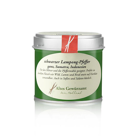 Lampong Pfeffer, schwarz, aus Indonesien, Altes Gewürzamt, 90 g