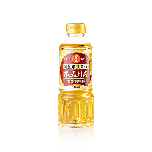 Mirin Hon - süsser Reiswein, alkoholisches Würzmittel, 14 % vol., Japan (GVO), 400 ml