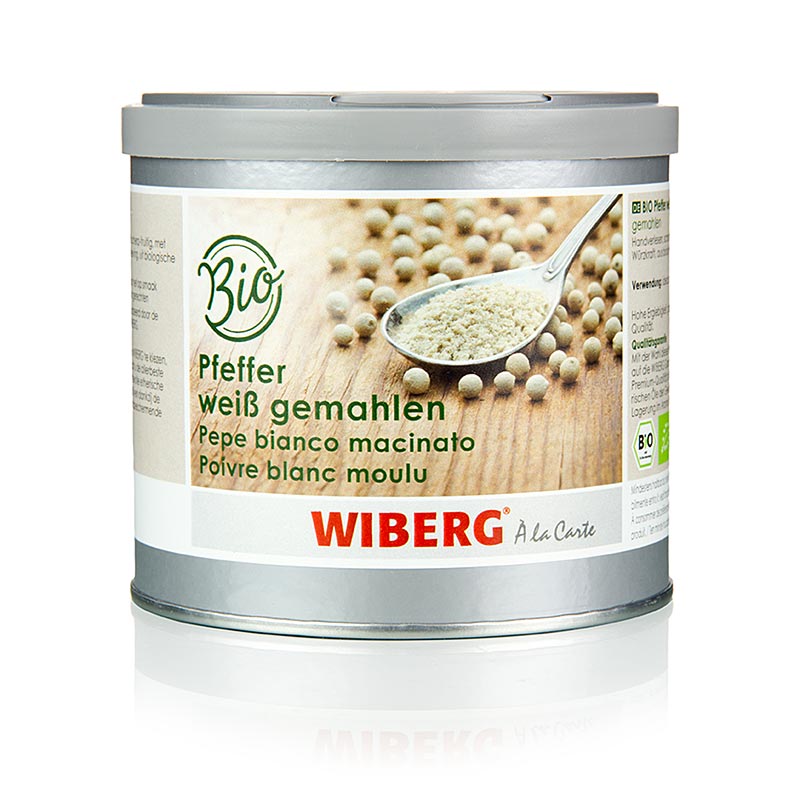 Wiberg BIO Pfeffer, weiss, gemahlen, 250 g