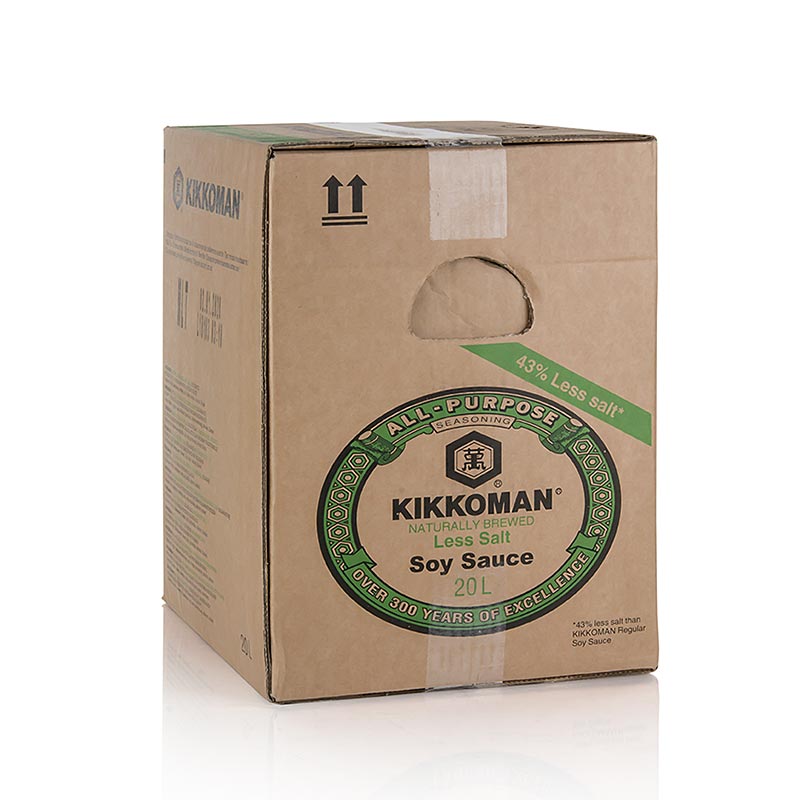Sojasauce - Shoyu Genen, Kikkoman, 43% weniger Salz, Japan, 20 l