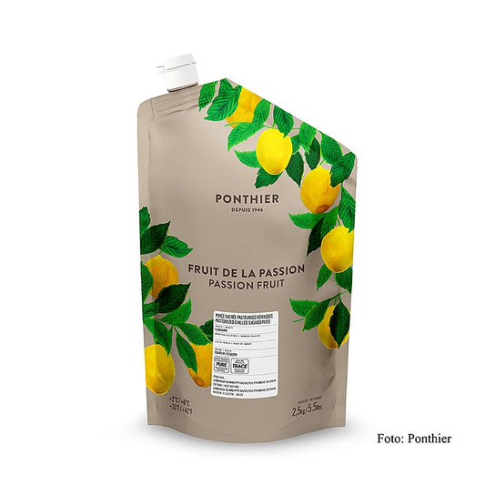 Ponthier Passionsfrucht Püree (Maracuja), mit Zucker, 2,5 kg
