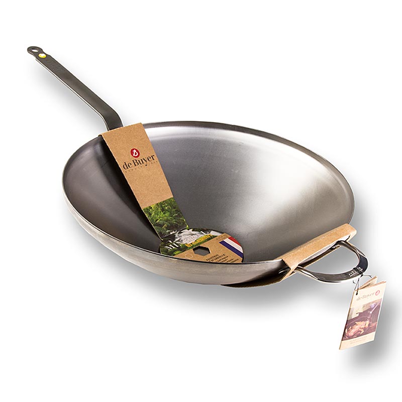 deBUYER "Mineral B Element" Wok, Ø40 cm, 1 St