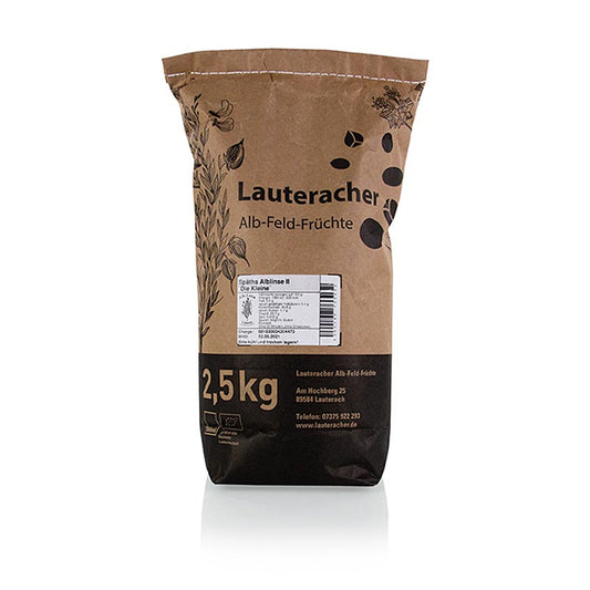 Linsen, Späths grüne Alblinse II "Die Kleine", BIO, 2,5 kg