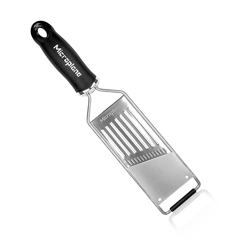 Microplane - Gourmet Serie - Julienne Hobel (julienne slicer), Griff schwarz/soft-touch, 1 St