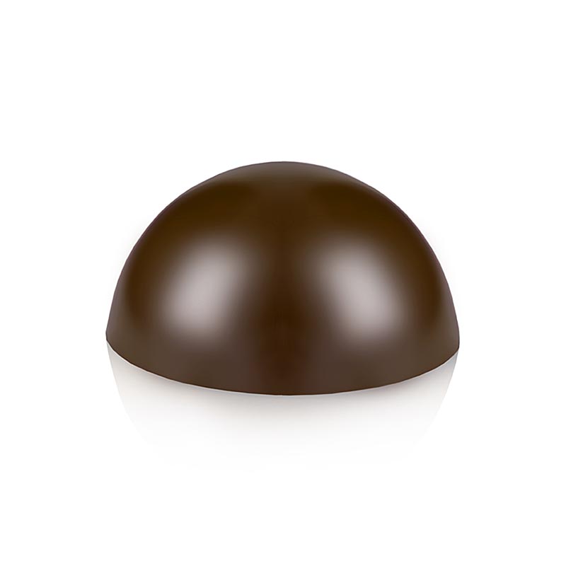 Schokoform Halbkugel, groß, dunkel, ø 80x40mm, 900 g, 45 St