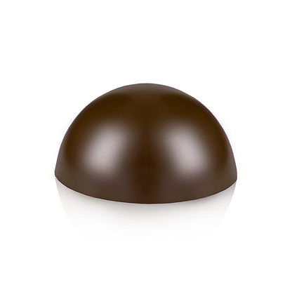 Schokoform Halbkugel, groß, dunkel, ø 80x40mm, 900 g, 45 St