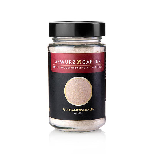 Gewürzgarten Flohsamenschalen, gemahlen, 150 g