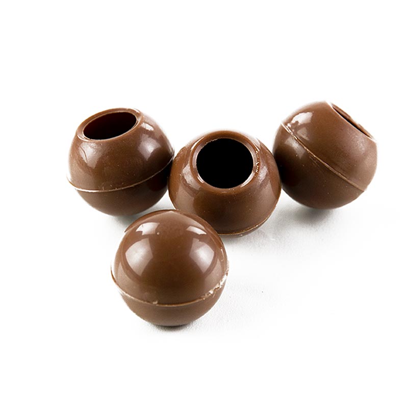 Trüffel-Hohlkugeln, Vollmilchschokolade, ø 26 mm, Läderach, 1,644 kg, 567 St