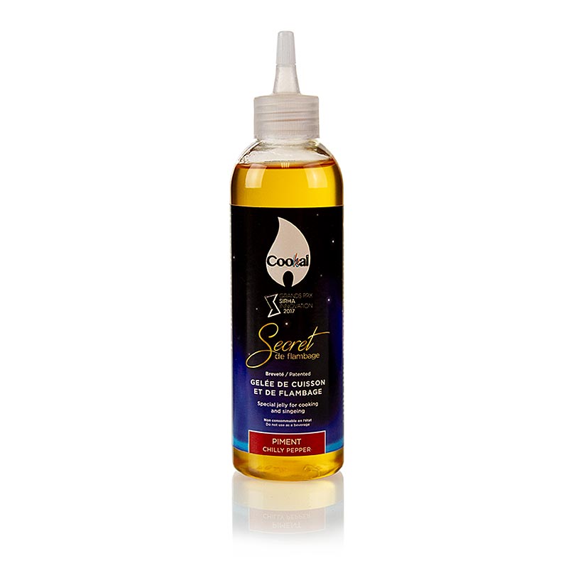 Secret de Flambage Chili u. Knoblauch, Flambiergel, Cookal, 200 ml