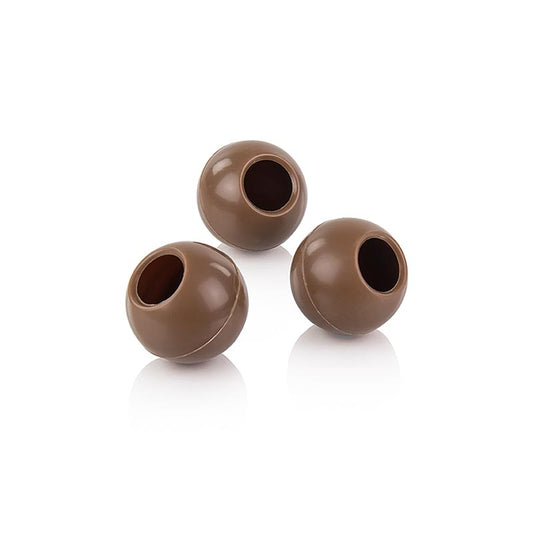 Trüffel-Hohlkugeln, Vollmilchschokolade, ø 24mm, Läderach, 1,336 kg, 567 St