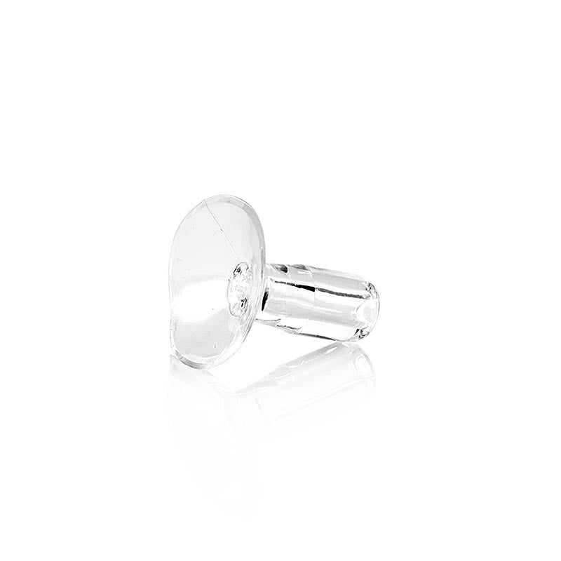 Sukkerpack - Saugnäpfe Halterungen für Pipetten, transaparent, 3x3 cm, 100 St