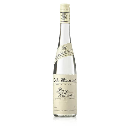 Massenez Eau-de-Vie Poire Williams Prestige, Williamsbirne, 43% vol., Elsass, 700 ml