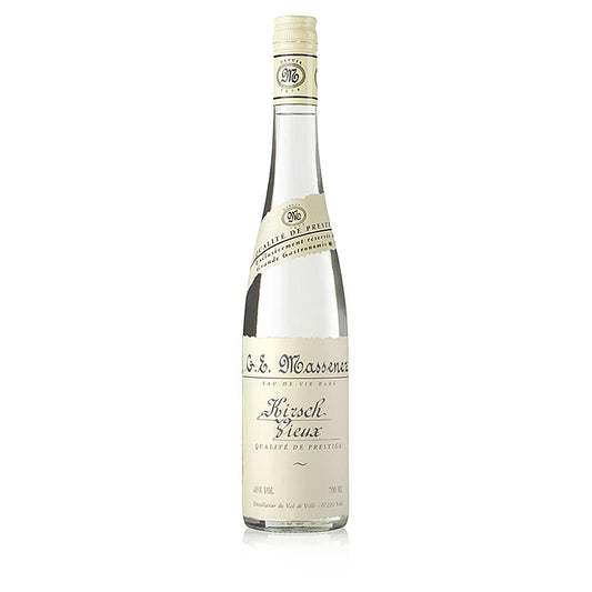 Massenez Eau-de-Vie Kirsch Vieux Prestige, Kirsche, 46% vol., Elsass, 700 ml