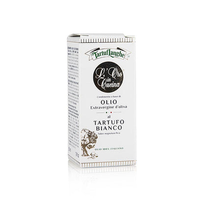 Tartuflanghe Natives Olivenöl Extra L´Oro in Cucina m. weißem Trüffel & Aroma 55 ml