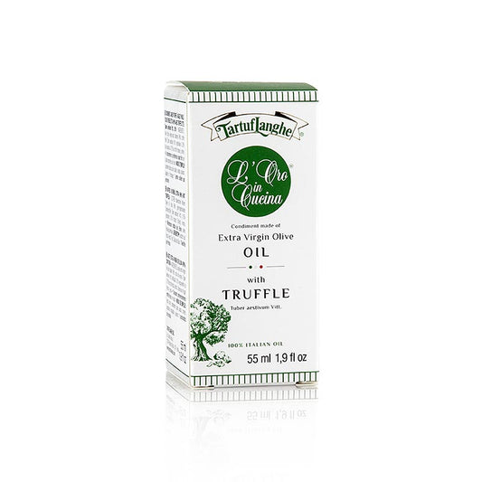 Tartuflanghe Natives Olivenöl Extra L´Oro in Cucina m. Sommertrüffel & Aroma 55 ml