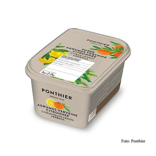 Ponthier Zitrusfrüchtepüree, Verbene & Zucker, TK (Cocktailbase), 1 kg